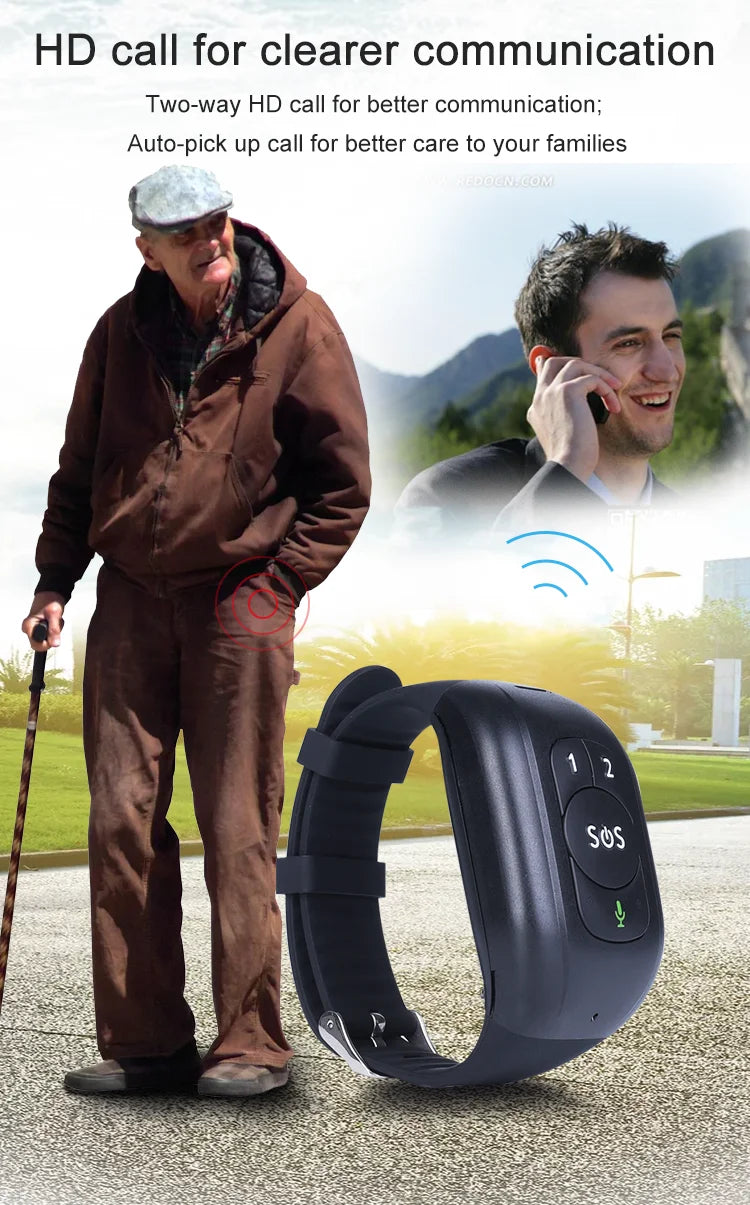 Smart 4G GPS Trace Locate Men Elder Blood Oxygen Heart Rate Monitor Wristwatch SOS Call Android Phone Watch with Temperature