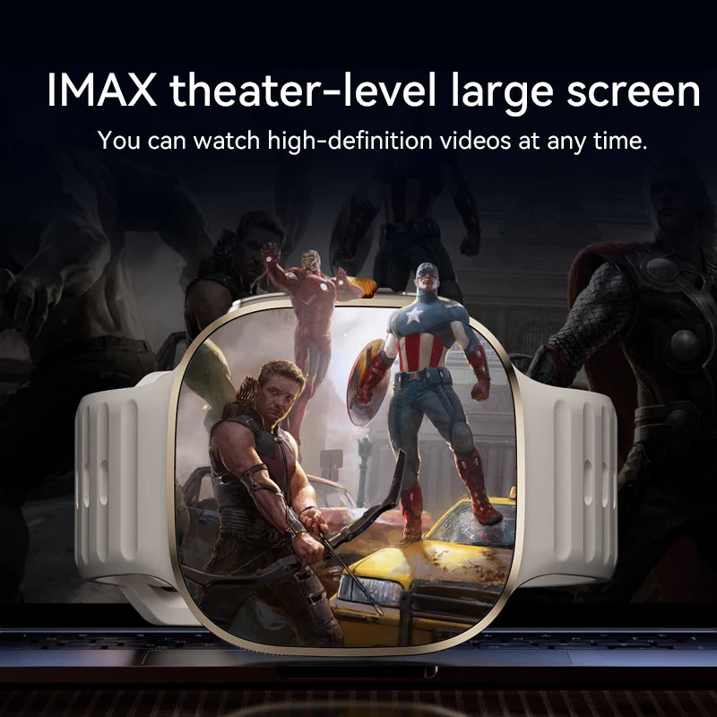 New M99 smartwatch Android - Bluetooth dual system 4G SIM 2.4'' 720*720 HD AMOLED Screen 190° Camera GPS WIFI NFC samrt watch