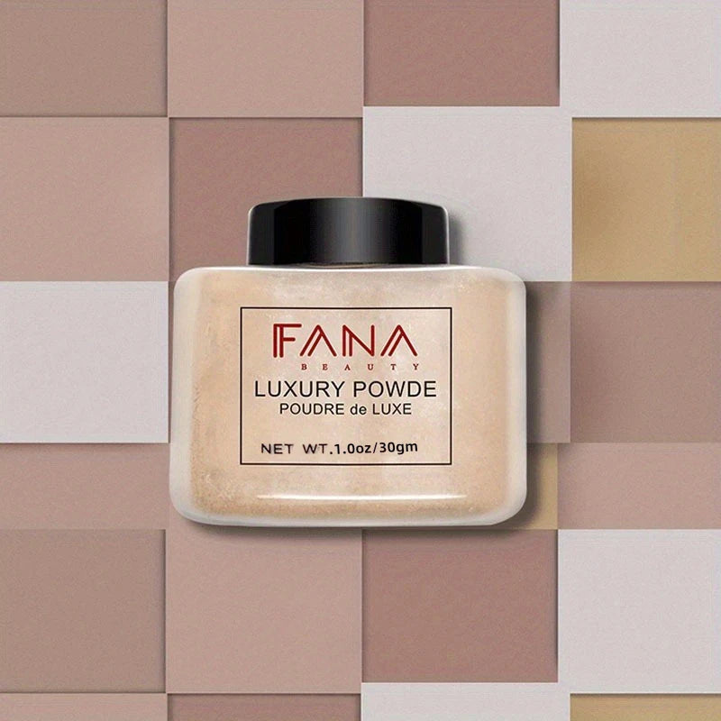 4 Color Luxury Powder for Women Face Foundation Banana Powder Bottle Loose Powder Authentic Oil-Control Beauty Make Up Art Tools