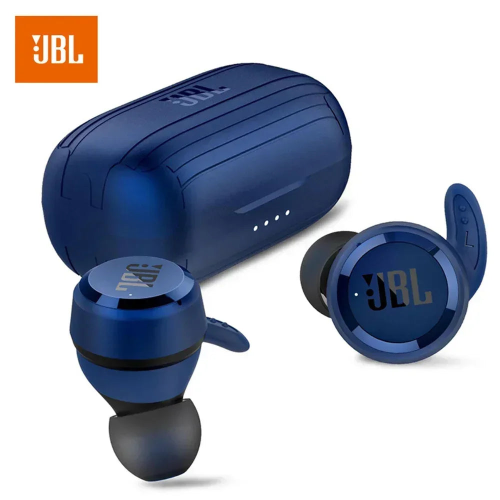 JBL T280 TWS Draadloze Bluetooth Oordopjes – Sportieve Waterdichte Oortjes met Microfoon, Diepe Bass en Oplaadcase
