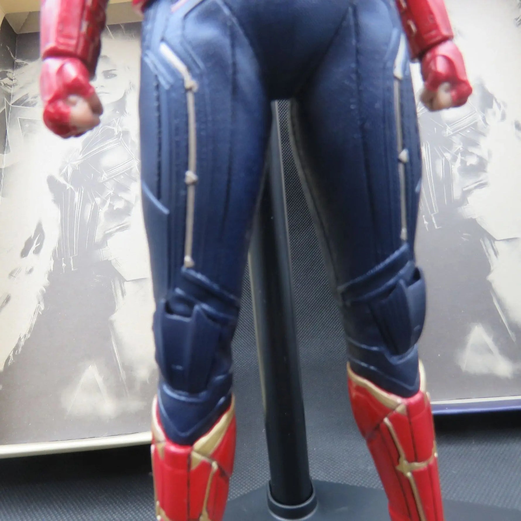 Marvel Super-Heroes Anime Figure Series Captain Marvel Thor Action Figure Toys 1/6 Statue Models Collection Toy Gifts Toys