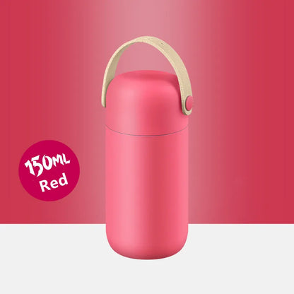 150ml Mini Double Stainless Steel Thermos Mug Fashion Portable Pocket Vacuum Flask Coffee Tea Thermal Water Bottle Tumbler