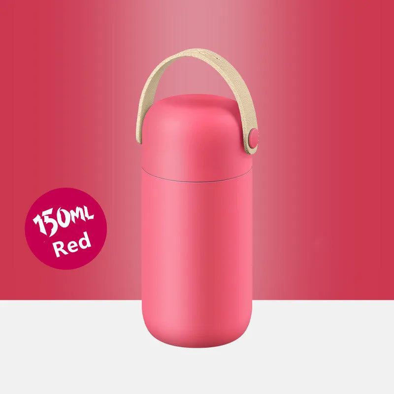 150ml Mini Double Stainless Steel Thermos Mug Fashion Portable Pocket Vacuum Flask Coffee Tea Thermal Water Bottle Tumbler