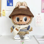 2025 New 38cm Labubu Hot Only Selling Clothes Labubu Mokoko Idol Doll Fashion Design Dress Coat Set Accessories Gift