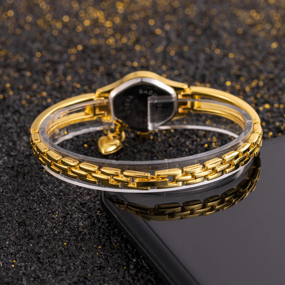 Simple Elegant Small Women's Watches Luxury Brand Gold Wrist Watches for Women Ladies Quartz Watches for Girls montre femme