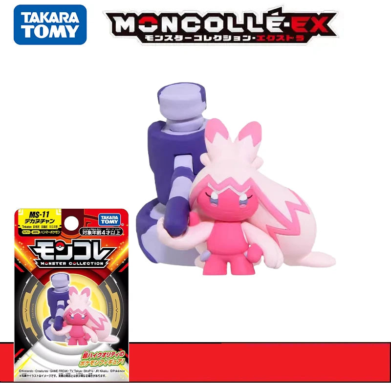 Original Pokemon Figurine Toys Anime Lapras Clodsire Mimikyu Gholdengo Tinkaton Flutter Mane Mini Resin Collection Model Dolls