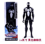 Hasbro 12 Inch Captain America Wolverine Iron Man Thor Spider Man Patriot Black Panther Figures Moving Doll Model Toy Gift