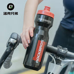 ROCKBROS 750ml Bicycle Water Bottle Plastic Sports Fitness Running Hiking Kettle Leak-proof Bike Bottle Cage