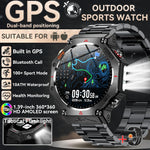 2025 New T-Rex 3 Ultra GPS Men SmartWatch 10ATM Waterproof Built-in Dual-band GNSS Compass Military Sport Flashlight Smart Watch