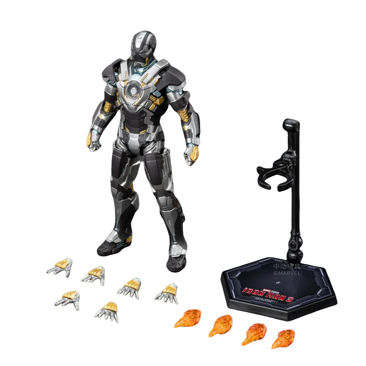 ZD Toys Iron Man Action Figure Mark 35 Red Snapper Iron Man MK 24 MK 22 MK 47 Tony Stark Ironman Figure Action Collect Toy Gift