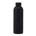 500/750ML Small Mouth Thermos Cup, Outdoor Stainless Steel Bottle, Rubber Paint Sports Kettle, Thickened Double Water Cup