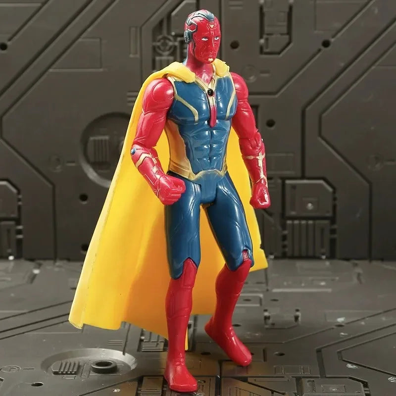 Marvel Comics Avengers Heroes Merchandise, Iron Man, Spider Man, Hulk, Desktop Decoration Model, Children's Toy, Birthday Gift
