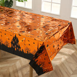 1Pcs Halloween Skeleton Pumpkin Spider Tablecloth Halloween Ghost Festival Day of The Dead Prank Party Carnival Party Decoration