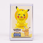 Pokemon Toys Cute Pikachu Psyduck Squirtle Seal Cartoon Model Ornament Collection Hobby Toy Kids Birthday Gift