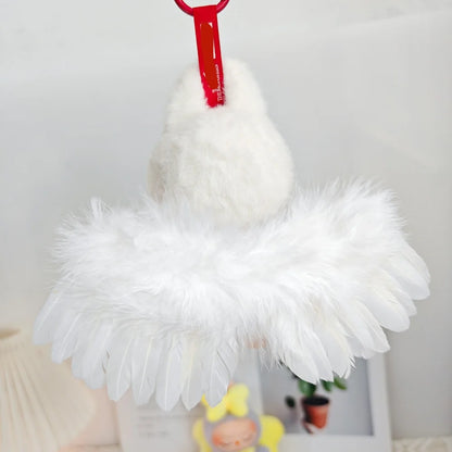 Doll Clothes For Labubu V1 V2 V3 Doll Plush Idol Doll Angel Wings Serise Decoration Accessories Diy Toy Sitting Party Fans Gift
