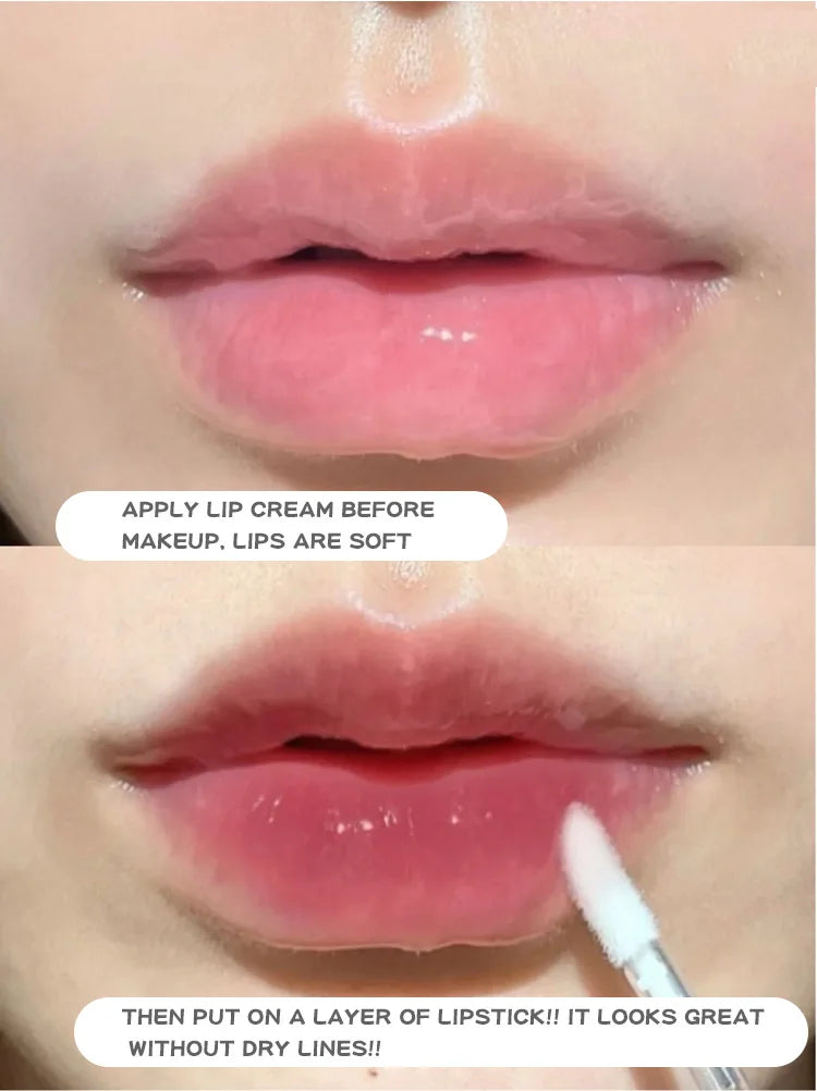 Gege Bear Crystal Jelly Fruit Lip Oil Peach Grape Avacado Hydrating Moisturizing Nourishing And Lightening Lips Line