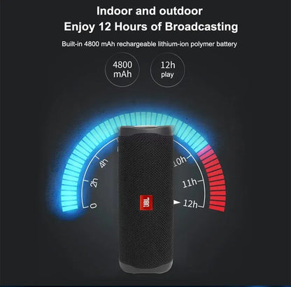 JBL Flip 5 Mini Portable Bluetooth Speaker – Waterproof IPX7, Deep Bass Stereo for Outdoor Travel & Party