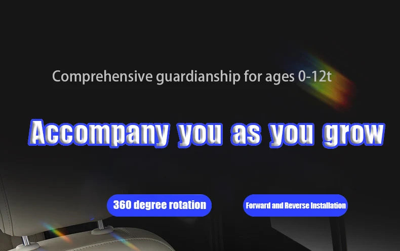 Baby Car Seats Infant Safety Car Seats Child Safety Booster Car Seats Convertible Child Safety Car Seats with Isofix for 0-12Y