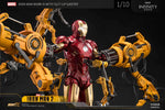 New Marvel Iron Man Mark Iv Action Figure Toy Gift For Boys Joint Movement Steel Man Model Collectible Toys & Hobbies