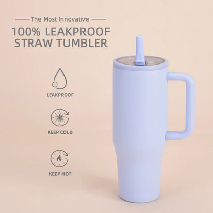 40 Oz Vacuum Flask Cup Thermos water Bottle Thermal Mug Large Capacity Stainless Steel Cold and Hot Tumbler Travel Car coffee