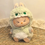 Ropa Labubu Cute Monkey Adventure Clothes Bear Rabbit Bib Pants Overalls Animal-themed Pendant Labubu Outfit Macaron Costume