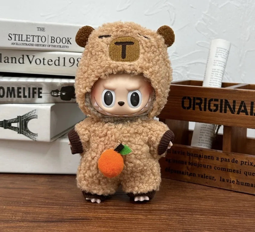 Doll Clothes Outfit Accessories For 17cm Labubu V2 V1 Doll's Clothing  Different styles Cosplay dress Kid Toy Gift