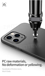 For iPhone17 Pro Max ZROTEVE Ultra Thin Matte Hard PC Cover For iPhone 17 16 e 16e 15 14 12 13 iPhone16 Plus iPhone13 Phone Case