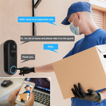 A99E-1080P Smart Wireless Video Doorbell Camera Wireless Smart Video Doorbell With Chime Two-Way Talk Night Vision