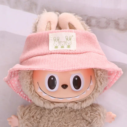 17cm Cute Mini Plush Doll'S Clothes Outfit Accessories For Korea Kpop Exo Labubu Idol Dolls Skirt Hat Clothing DIY Kids Gift