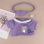 2025 New 38cm Labubu Hot Only Selling Clothes Labubu Mokoko Idol Doll Fashion Design Dress Coat Set Accessories Gift