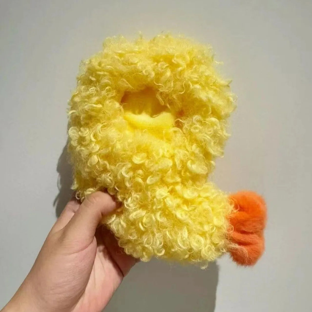 For Labubu Doll Clothes Fried Shrimp Onesie 1st 2nd 3rd Gen 17cm Labubu Sitting Party Yellow Outfit Vinyl Dolls Accessories