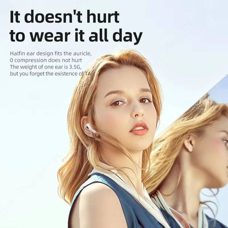 New LP40 NEW Bluetooth V5.0 Earphones Anti-sweat Lightweight Headphones Compatible With Smart Phone Laptop Computer Earbuds