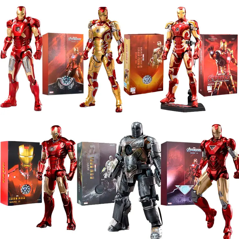 Original Iron Man Legends Mk42 War Machine MK1 MK2 MK3 MK4 MK5 MK6 MK7 Spider Man Avengers Infinity War Action Figure