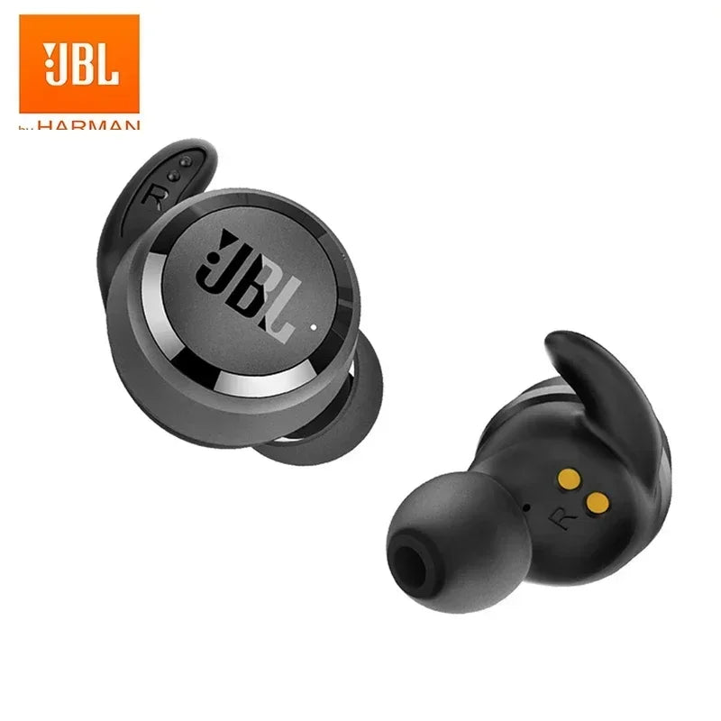 JBL T280 TWS Draadloze Bluetooth Oordopjes – Sportieve Waterdichte Oortjes met Microfoon, Diepe Bass en Oplaadcase