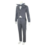 Anime Jack Skellington Cosplay Costume for Adult The Nightmare Before Christmas Jack Uniform Clothes Suit Halloween Costumes