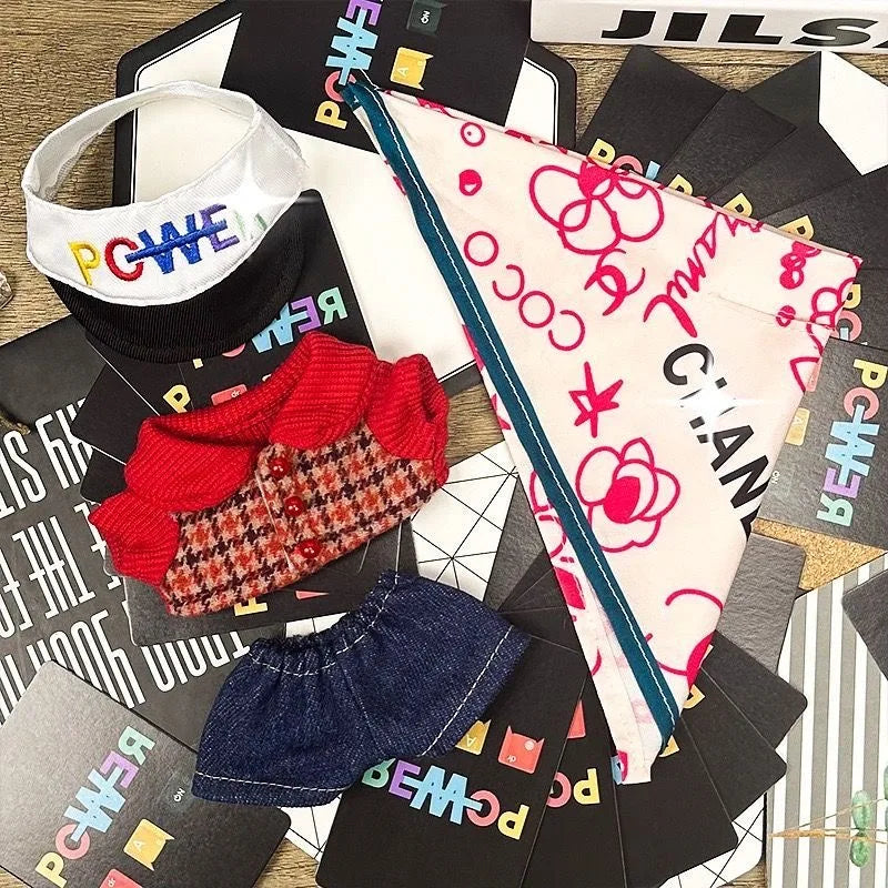 For Labubu Doll Clothes 15-17cm Doll Clothing Suit Gd Same Style Set Diy Accessories Clothes Toy Gift For Girl Kid Friends Ropa