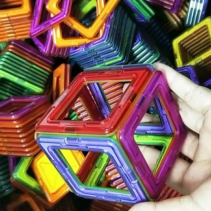 DIY Magnetic Building Blocks Magnet Toys Kids Designer Mini Building Set Model Gift Toys Puzzle Learn Jigsaw Puzzle Magnet Toys