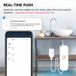 Tuya WiFi/ZigBee Water Sensor Leakage Alarm Flood Leak Detector Smart Home APP Remote Control Smart Home Security Protection