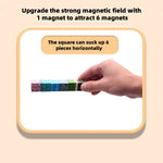 Magnetic Building Blocks Montessori STEM Educational Sensory Toys for Mine World Kids Boys Girls Ages 3+ DIY Magnet Cube Gift