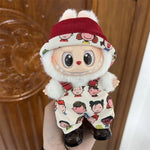 2025 New MIni Plush Doll'S Clothes Outfit Accessories for Labubu V1 V2 Dolls Clothes Accessories DIY Gift