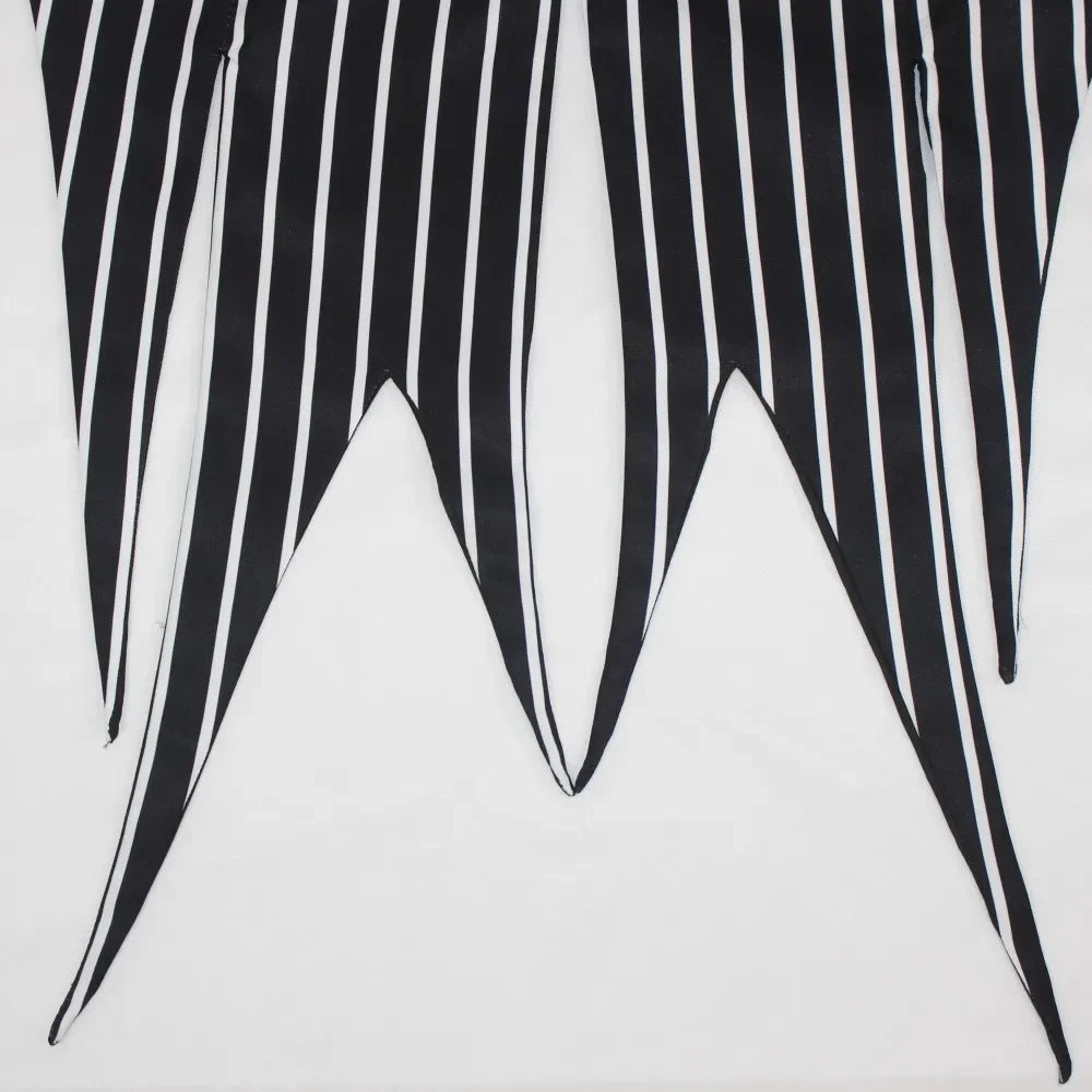 Anime Jack Skellington Cosplay Costume for Adult The Nightmare Before Christmas Jack Uniform Clothes Suit Halloween Costumes