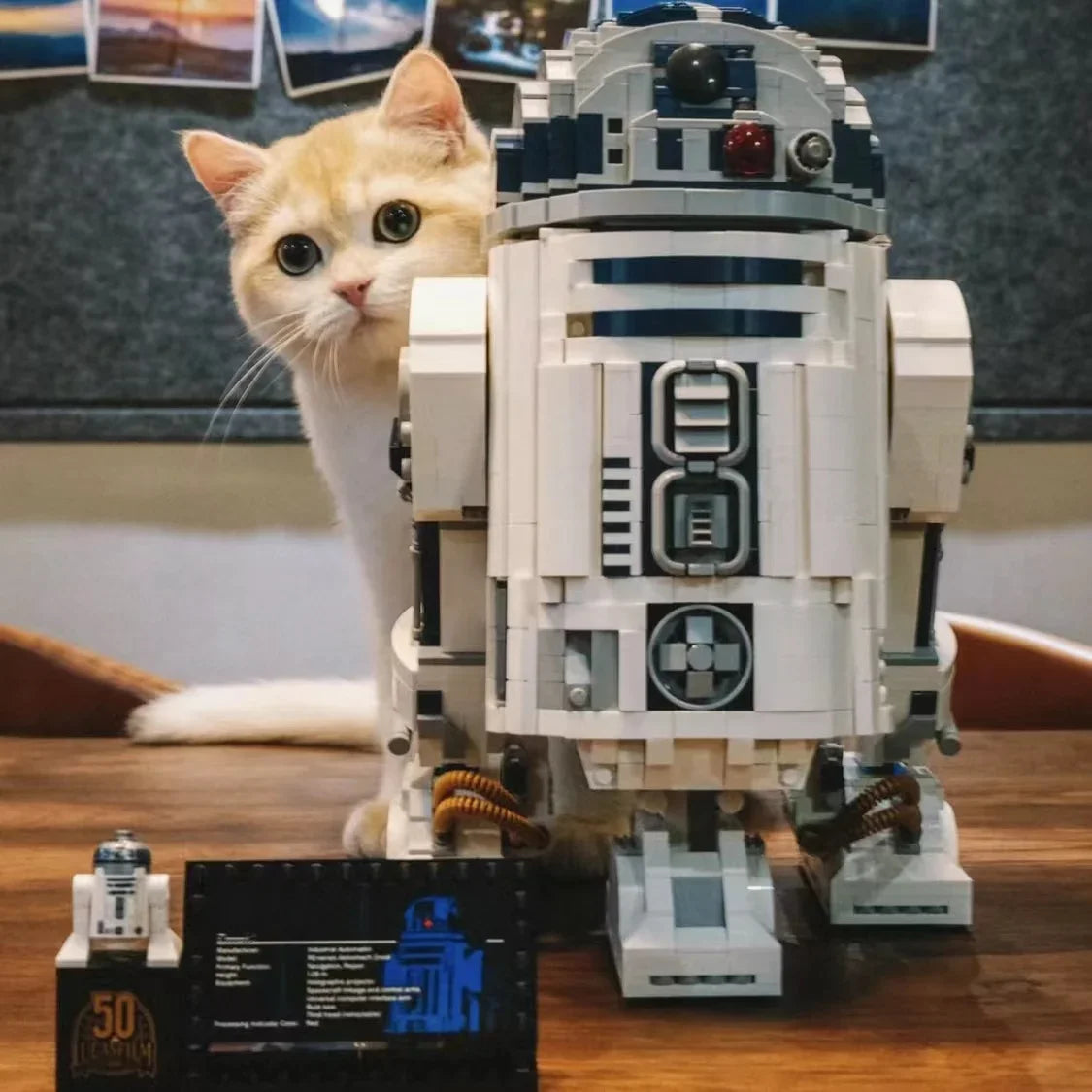 2314pcs UCS Star Interstellar Conflict R2D2 Robot 75308 Union Bricks Building Block Model Toy For Birthday Christmas Gifts