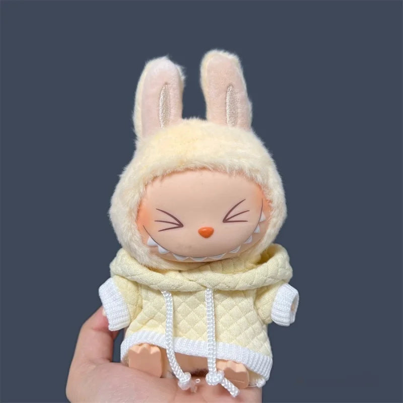 New Mini Doll'S Clothes Outfit Accessories for 17cm Labubu Sweater Clothing Suit Accessories Gift