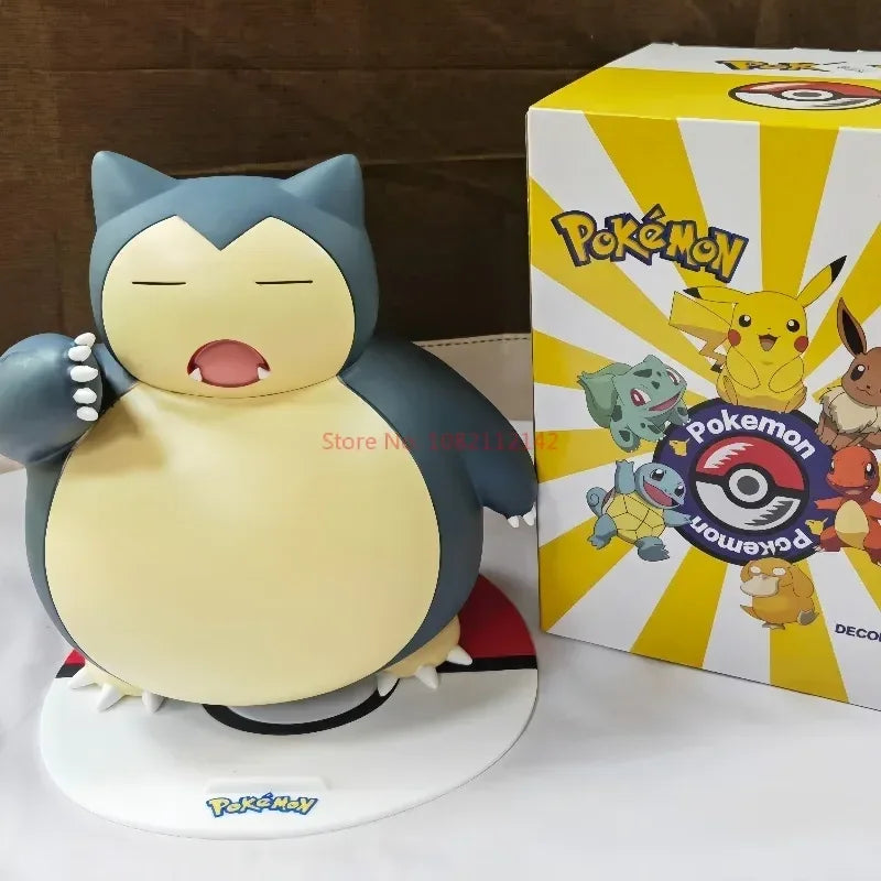 2025 Hot Pokemon Pikachu Doll Model Large Figure Charmander Eevee Porkby Squirtle Ornament Figurine Younth Toys Collects Gifts