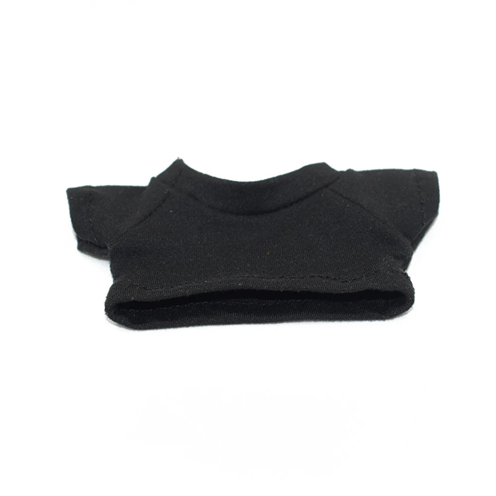 Decorative Striped Shirt for 15/17cm Labubu Doll Fashion Outfit Ropa Labubu Accessories