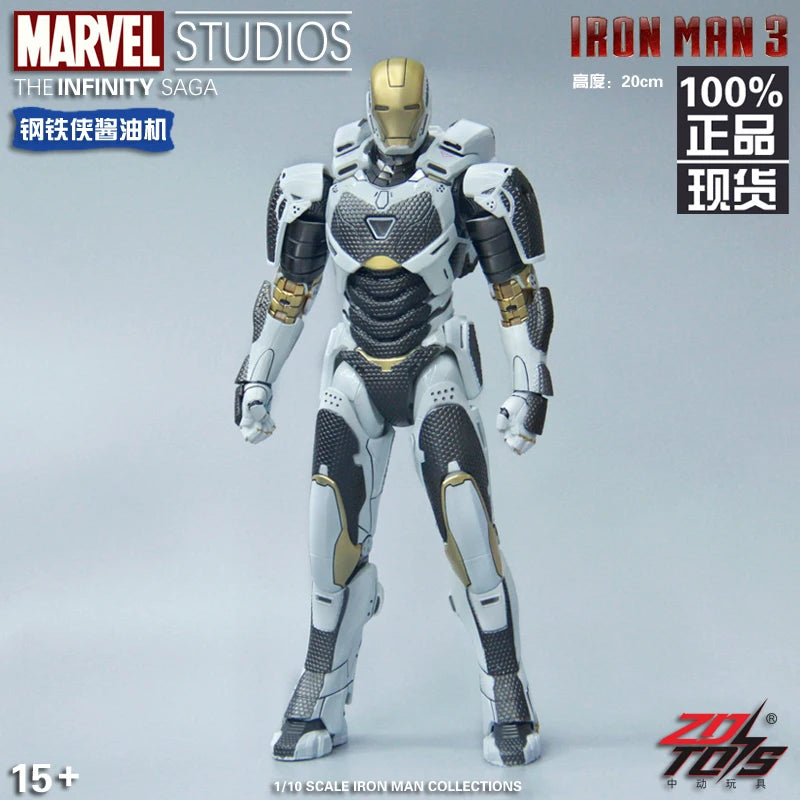 ZD Toys Marvel Studios Iron Man MK3 Action Figure MK35 MK24 MK40 MK38 Tony Stark Ironman Figure Action Collect Toy Gift