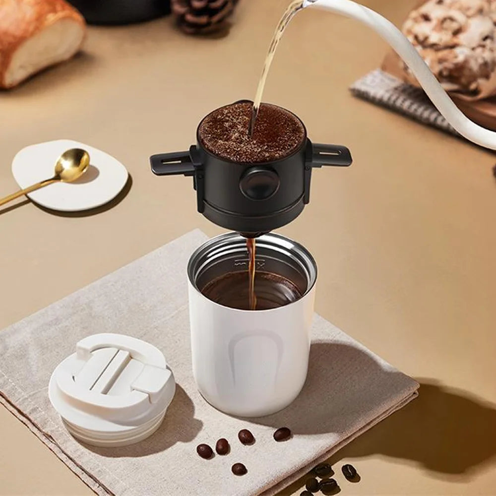 Thermos Bottle for Coffee Thermal Cup for tea Mini Tumbler Insulated Vacuum Flask Mug Stainless Steel Leakproof Travel Drinkware