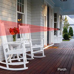 Smart Outdoor Home Security - Weather Resistant WiFi Motion Sensor&Detector - Remote APP Notifications - Compatible With Alexa