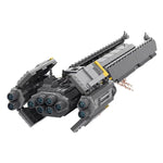 Bricklink MOC Hell Space Wars Game Divers 2 Super Destroyer Spaceship Sets Creative Building Blocks Kid Toys Christmas Gift