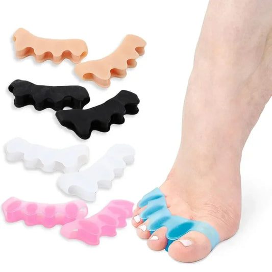 Silicone Toe Separators – Bunion Corrector & Toe Straightener